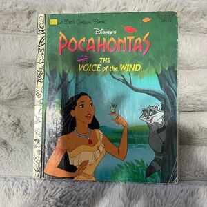 💙 Disney’s Pocahontas The Voice of the Wind A Little Golden Book